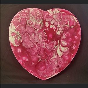 We have many different pour art paintings please message if interested :)